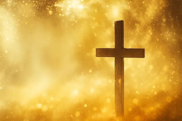 goldenes kreuz
