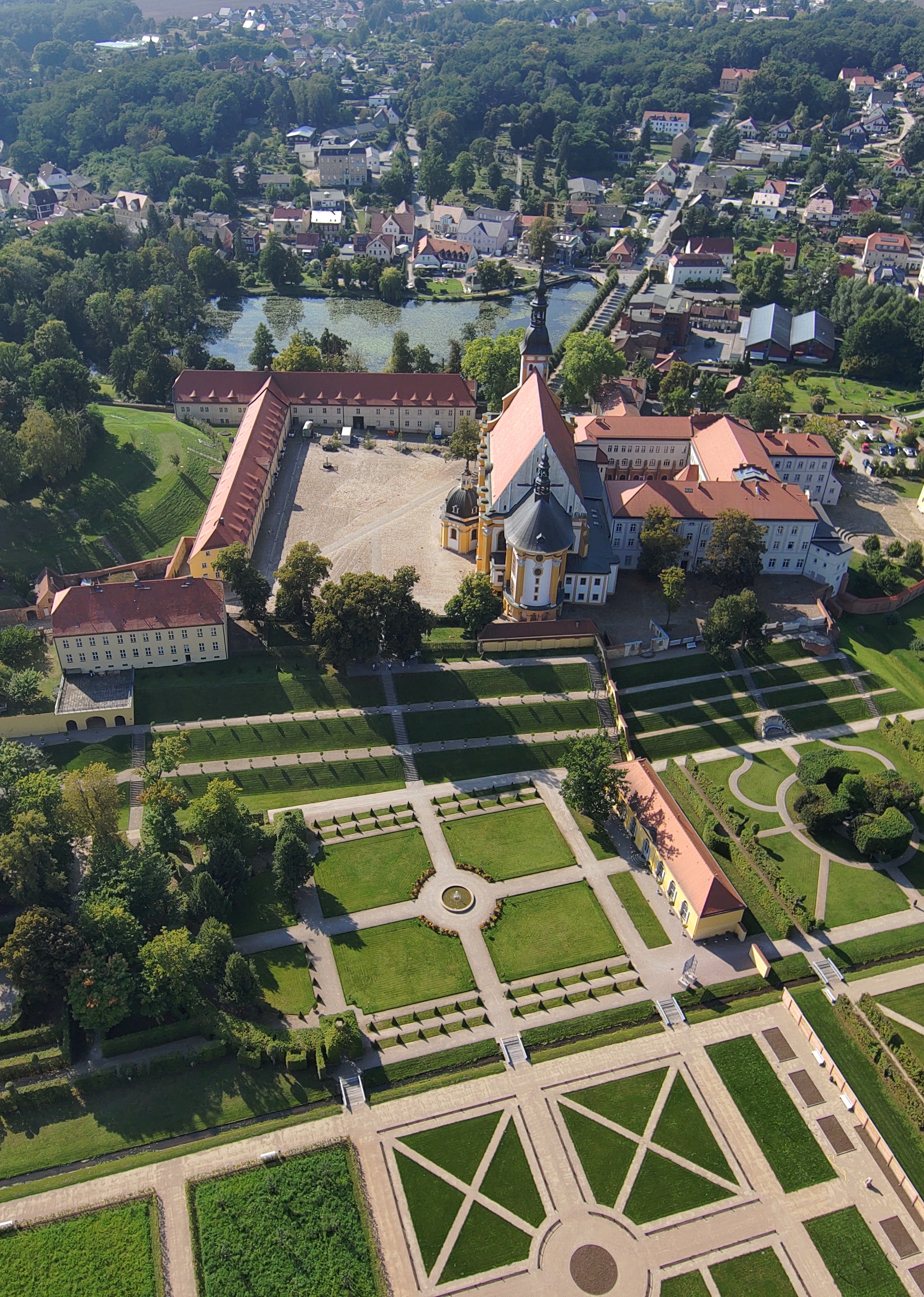 Kloster Neuzelle Luftbild